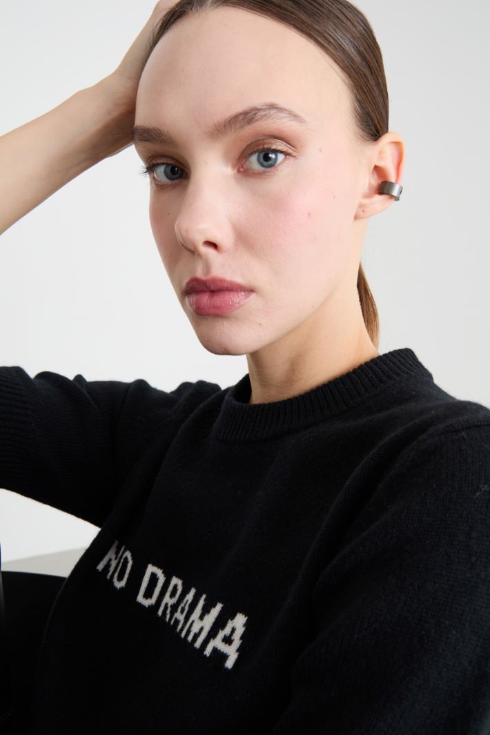 Single cut-out earring Intrend - 3