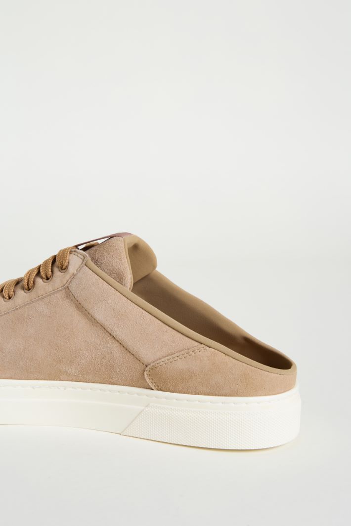 Suede mule trainers Intrend - 4