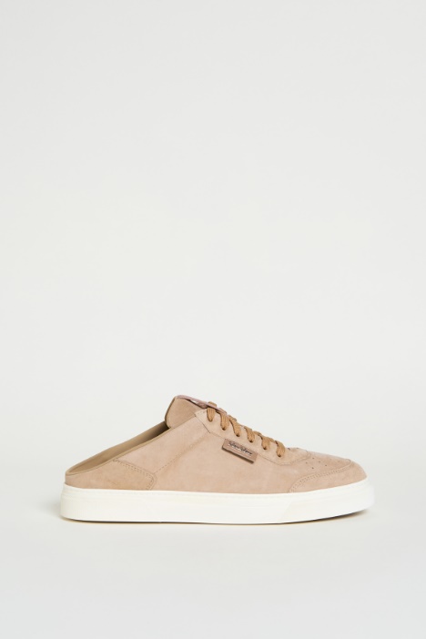 Suede mule trainers Intrend