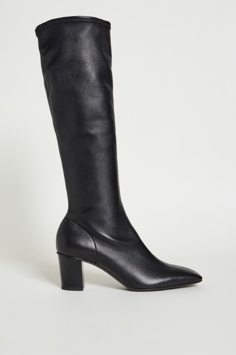 Nappa knee-high boots Intrend