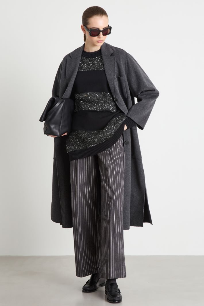 Long single-breasted coat Intrend