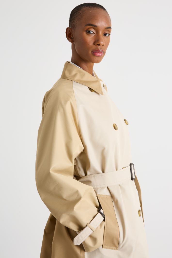 Trench in gabardina antigoccia Intrend - 3