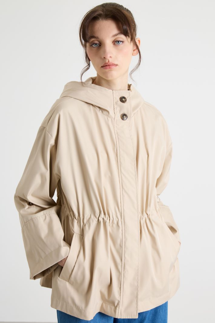 Impermeable con jareta Intrend - 2