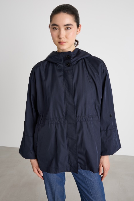 Impermeabile con coulisse