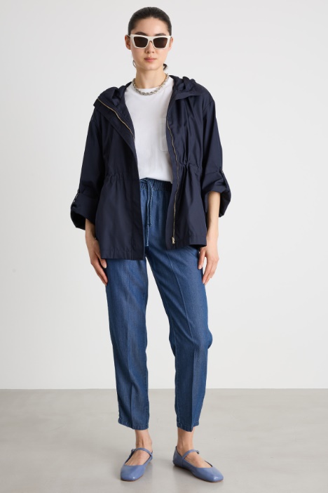 Impermeabile con coulisse Intrend