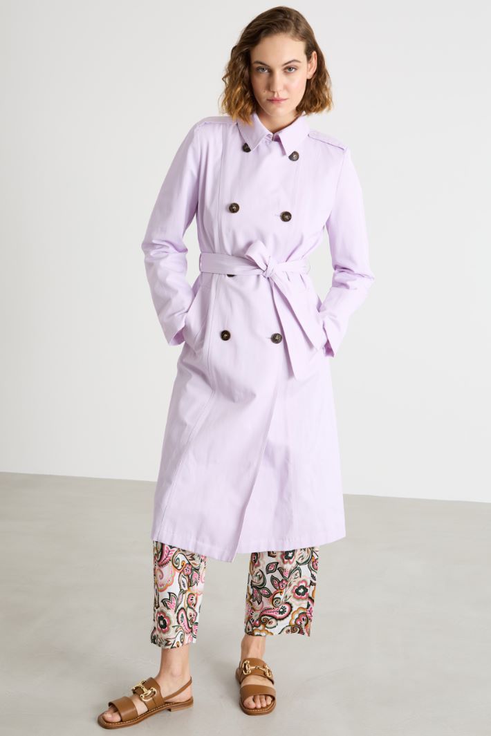 Double-breasted trench coat Intrend - 2
