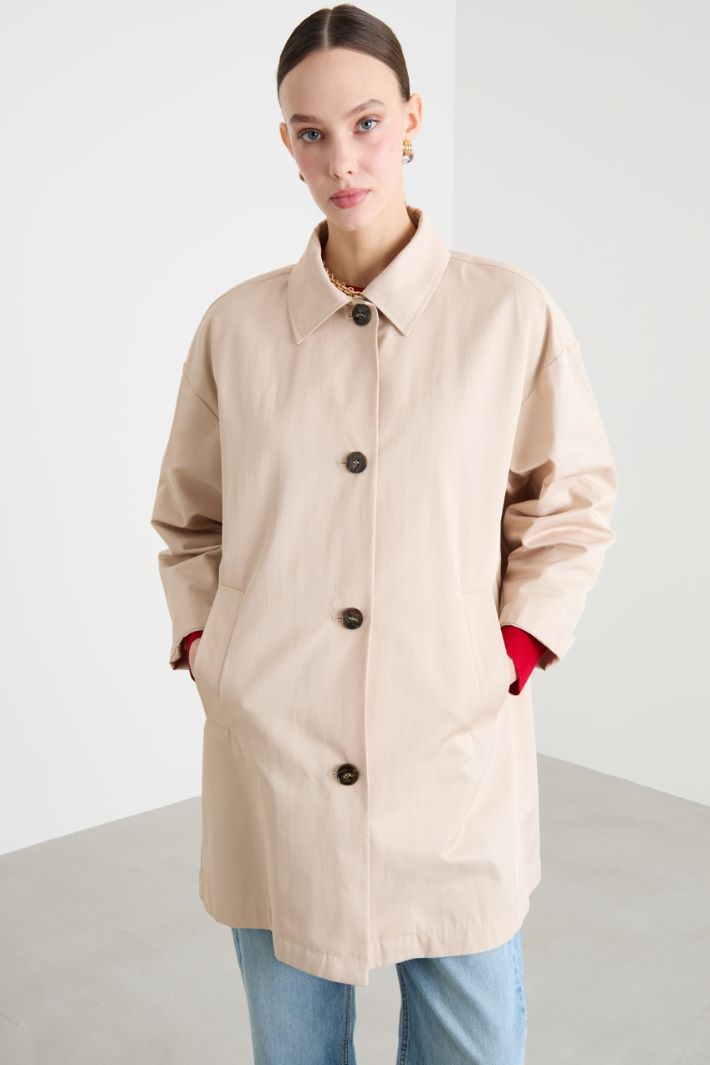 Oversized Raincoat Intrend - 2