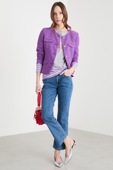 Basketweave jacket Intrend