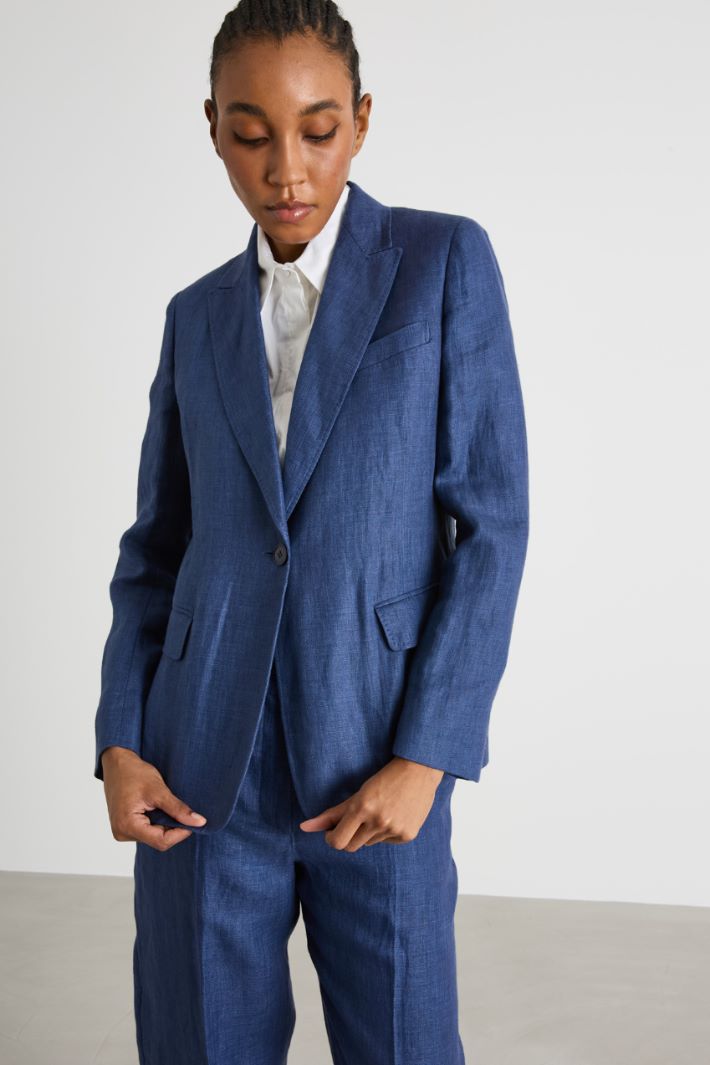Blazer con bottone singolo Intrend - 2