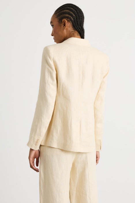 Blazer con bottone singolo