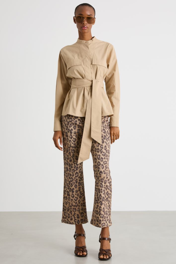 Poplin jacket Intrend