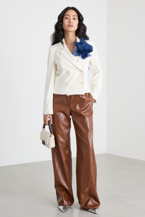 Cropped twill jacket Intrend