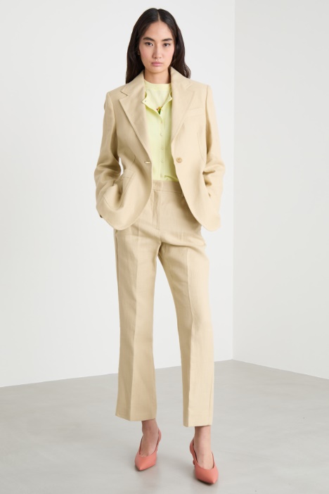 Fitted single-breasted blazer Intrend