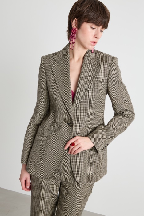 Fitted single-breasted blazer Intrend
