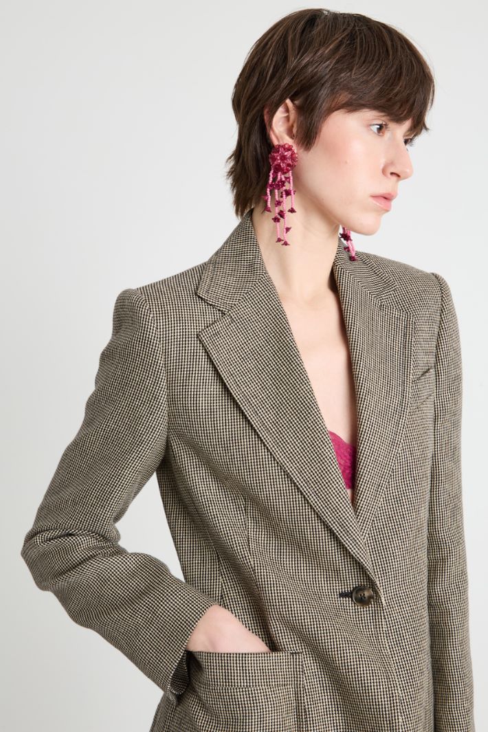 Fitted single-breasted blazer Intrend - 3