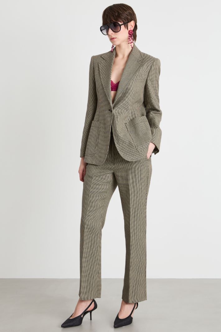 Fitted single-breasted blazer Intrend