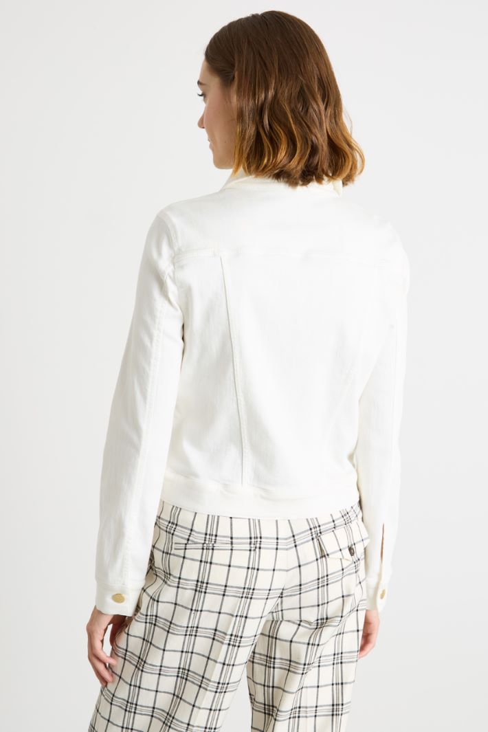 Stretch gabardine jacket Intrend - 4