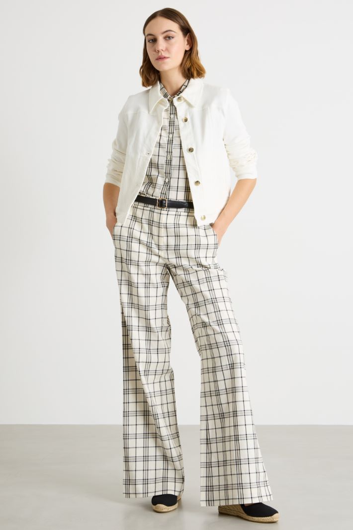 Stretch gabardine jacket Intrend