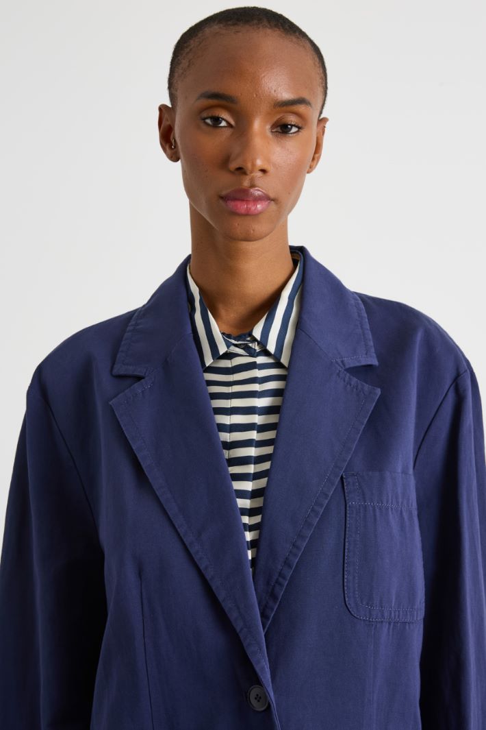 Single-breasted patch-pocket jacket Intrend - 3