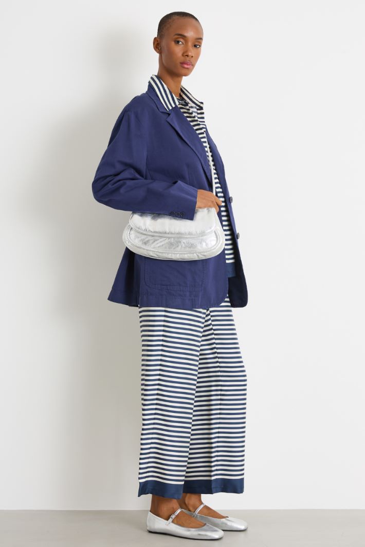 Single-breasted patch-pocket jacket Intrend