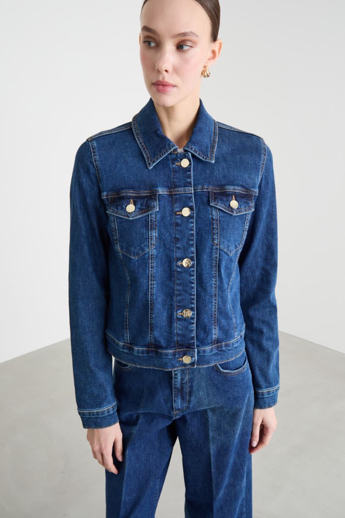 Giacca in jeans Intrend - 3