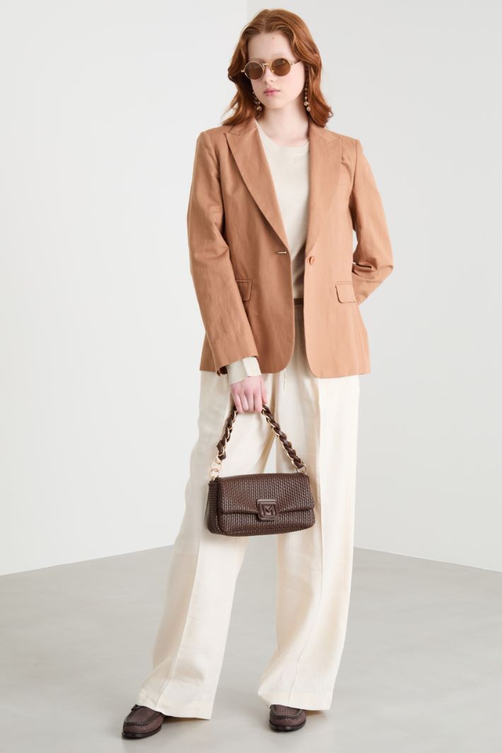 Fitted single-button blazer Intrend