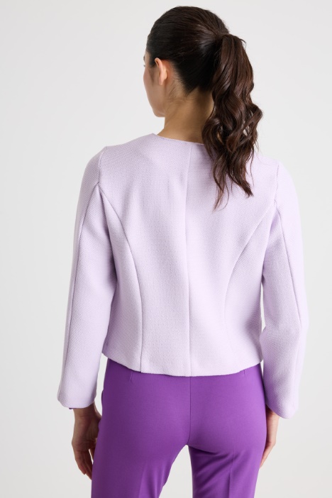 Giacca sfiancata in stuoia