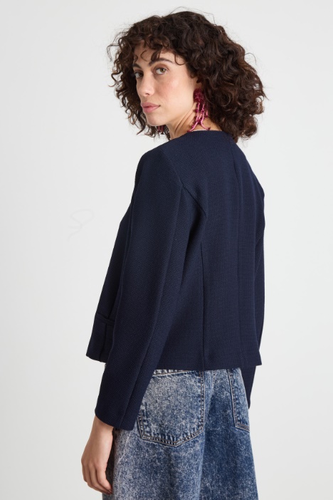 Giacca sfiancata in stuoia