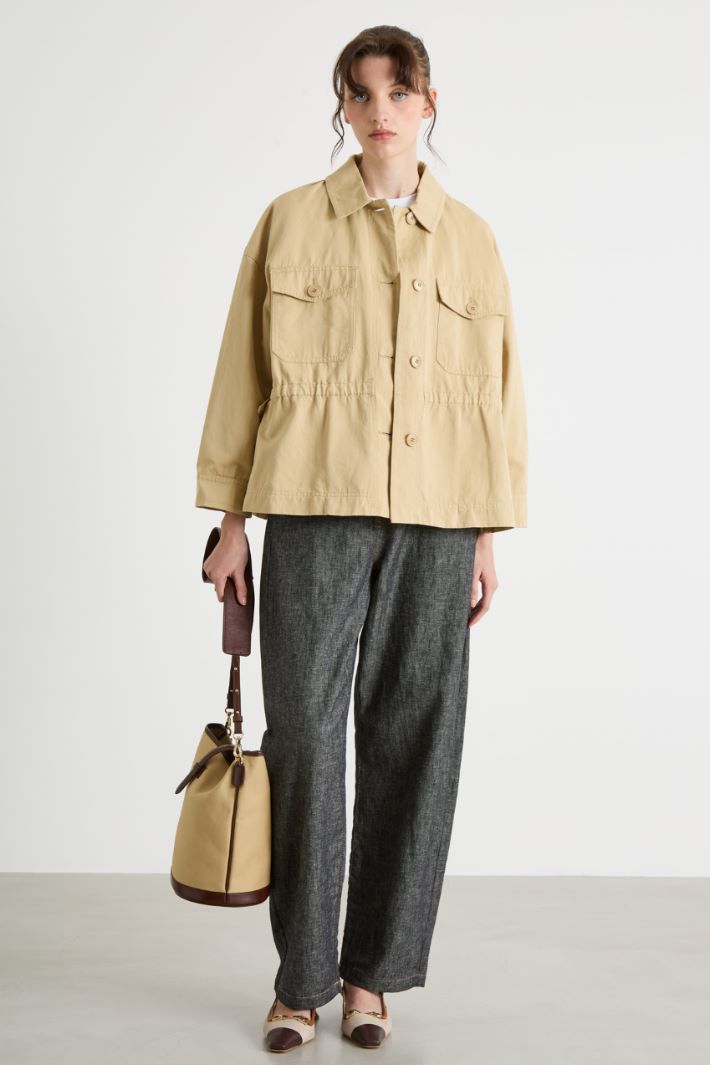 Drawstring jacket Intrend