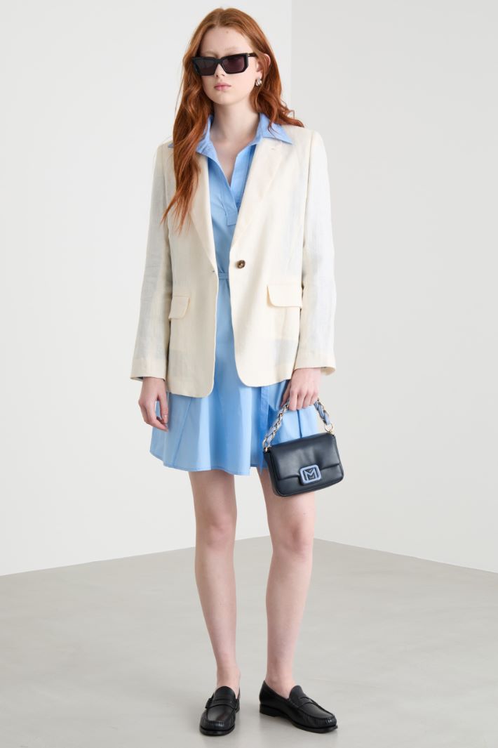 Blazer in tela Intrend