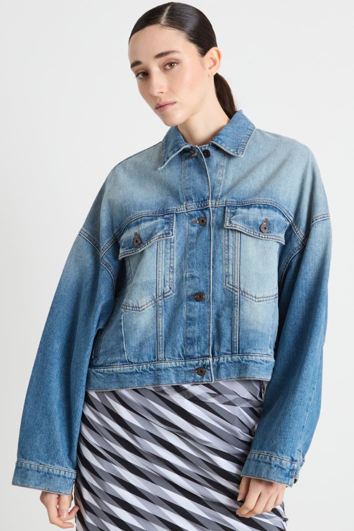 Boxy denim jacket Intrend - 2