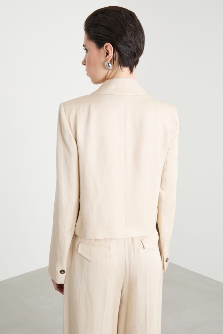 Blazer boxy de sarga Intrend - 4