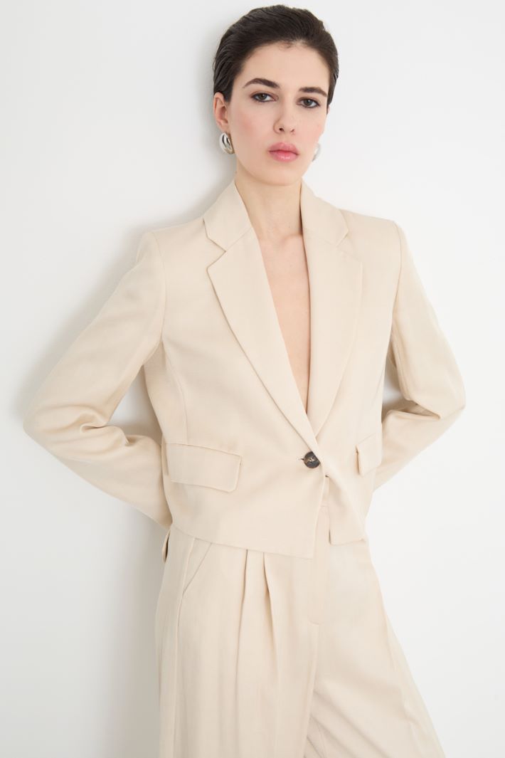 Blazer boxy de sarga Intrend - 2