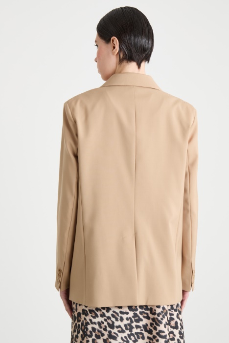 Blazer ampio e dritto