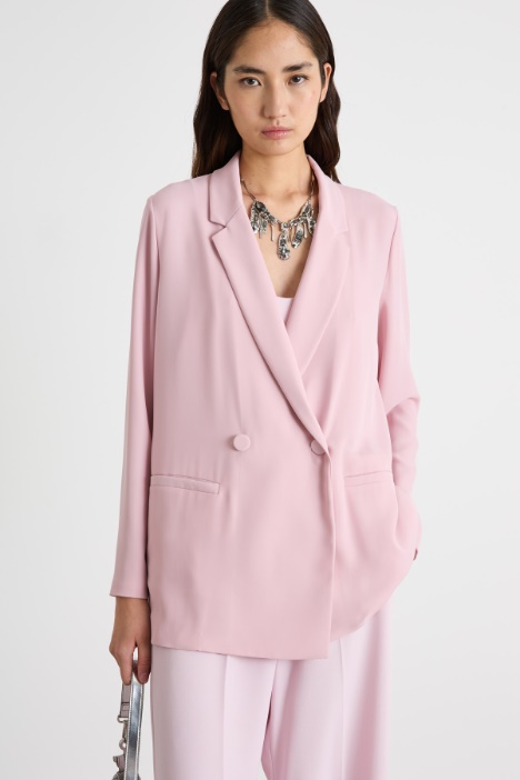 Blazer doppiopetto lungo