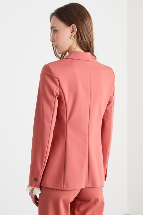 Blazer de tejido doble