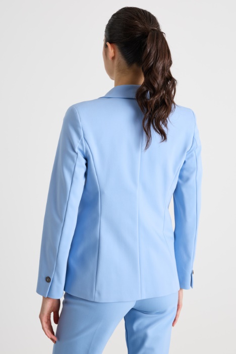 Blazer in tessuto doppio