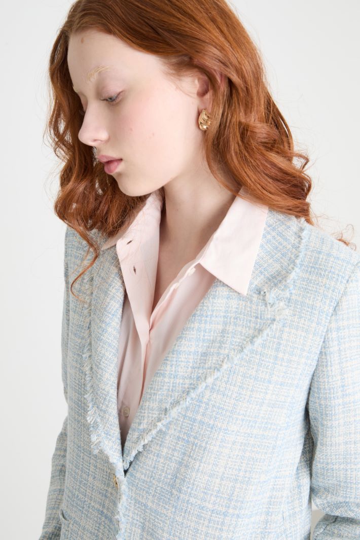 Giacca in stuoia con sfrangiature Intrend - 3