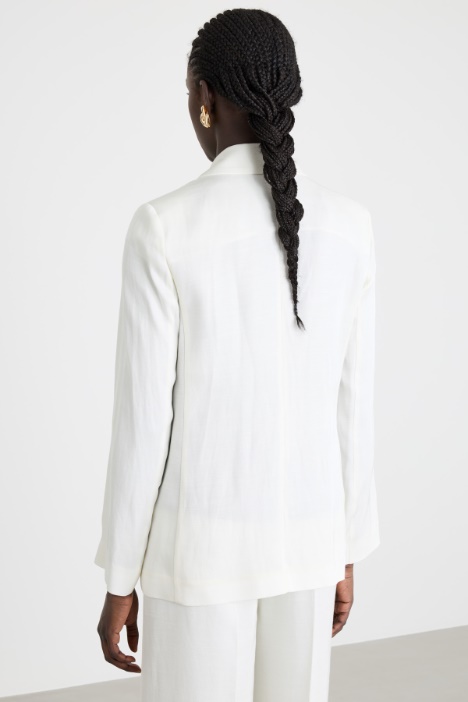 Blazer con bottone singolo