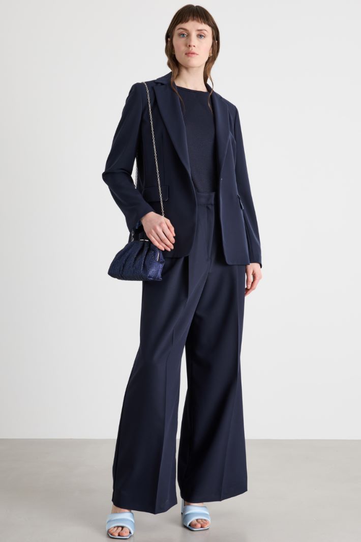 Blazer in twill tecnico stretch Intrend