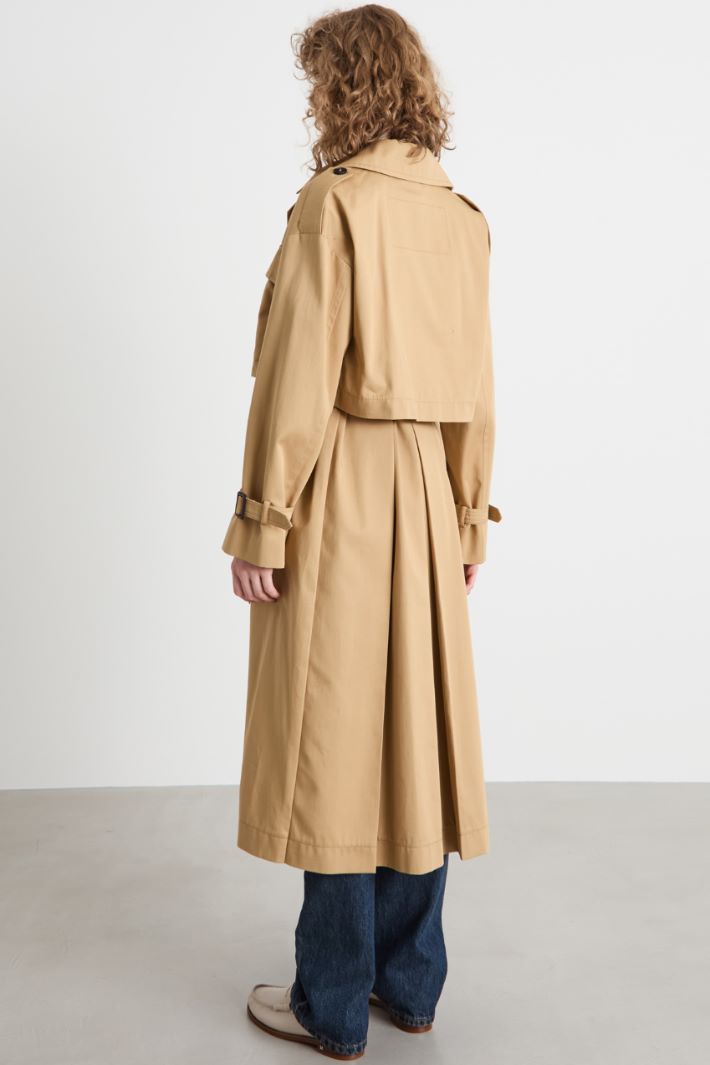 3-in-1 water-repellent gabardine trench coat Intrend - 5