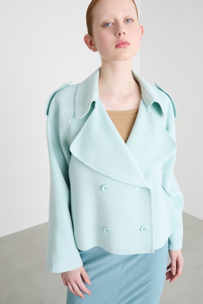 Chaqueta boxy cruzada Intrend - 2