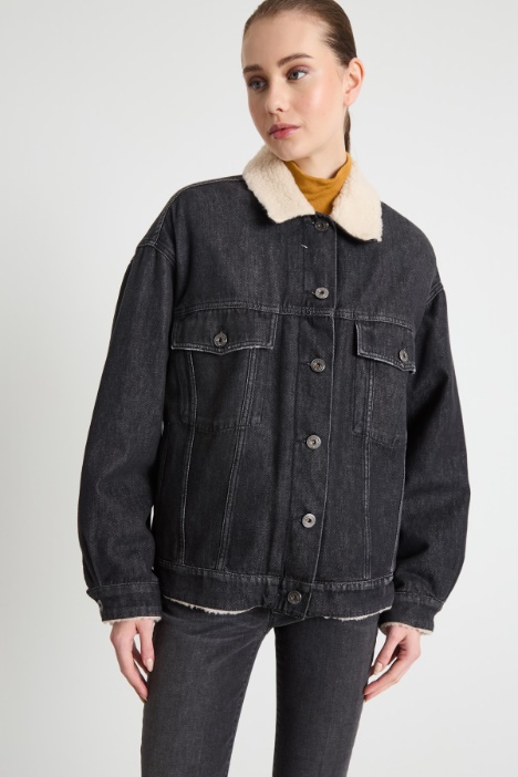 Oversized denim jacket Intrend