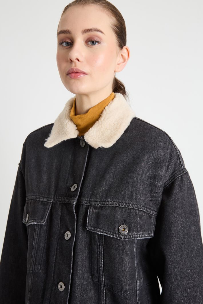 Oversized denim jacket Intrend - 3