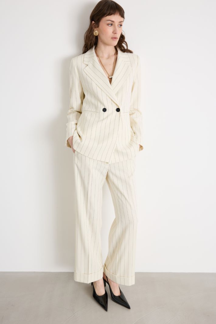 Lightweight basketweave suit Intrend - 2