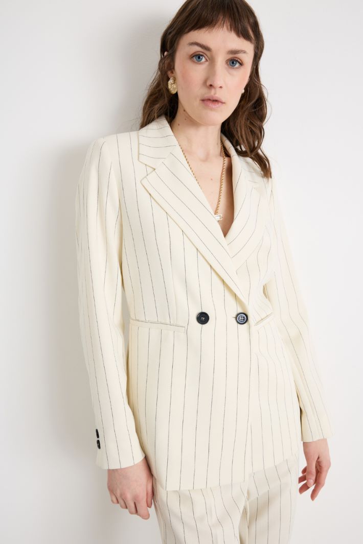 Lightweight basketweave suit Intrend - 3
