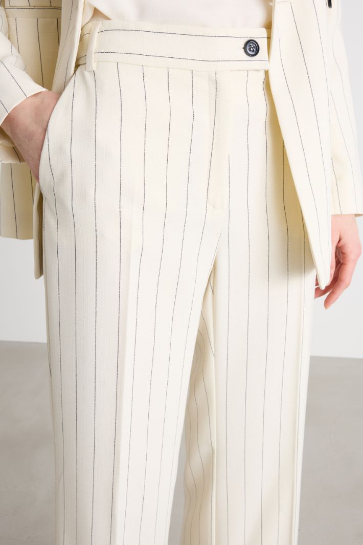 Lightweight basketweave suit Intrend - 4