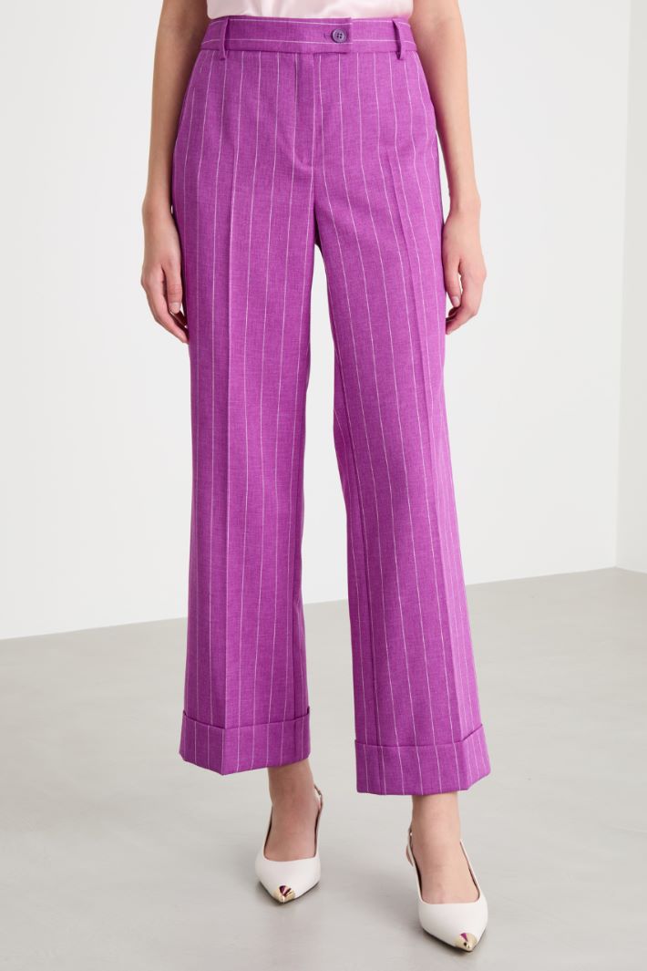 Lightweight basketweave suit Intrend - 3