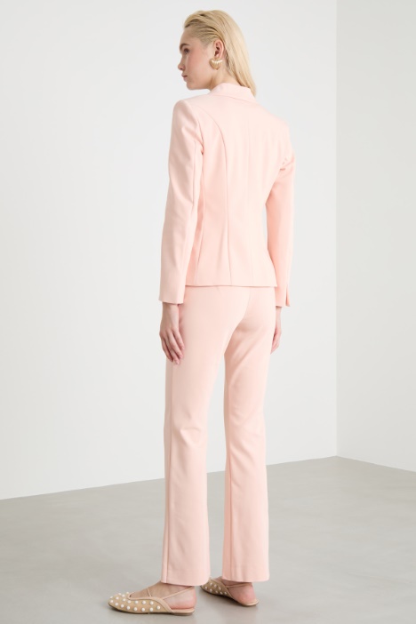 Conjunto de doble tejido stretch