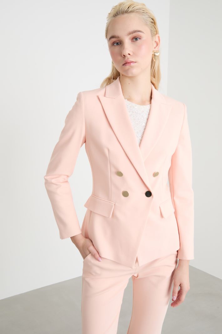 Stretch double-cloth suit Intrend - 3